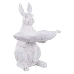 Zahradní socha zajíc bíly KAMO